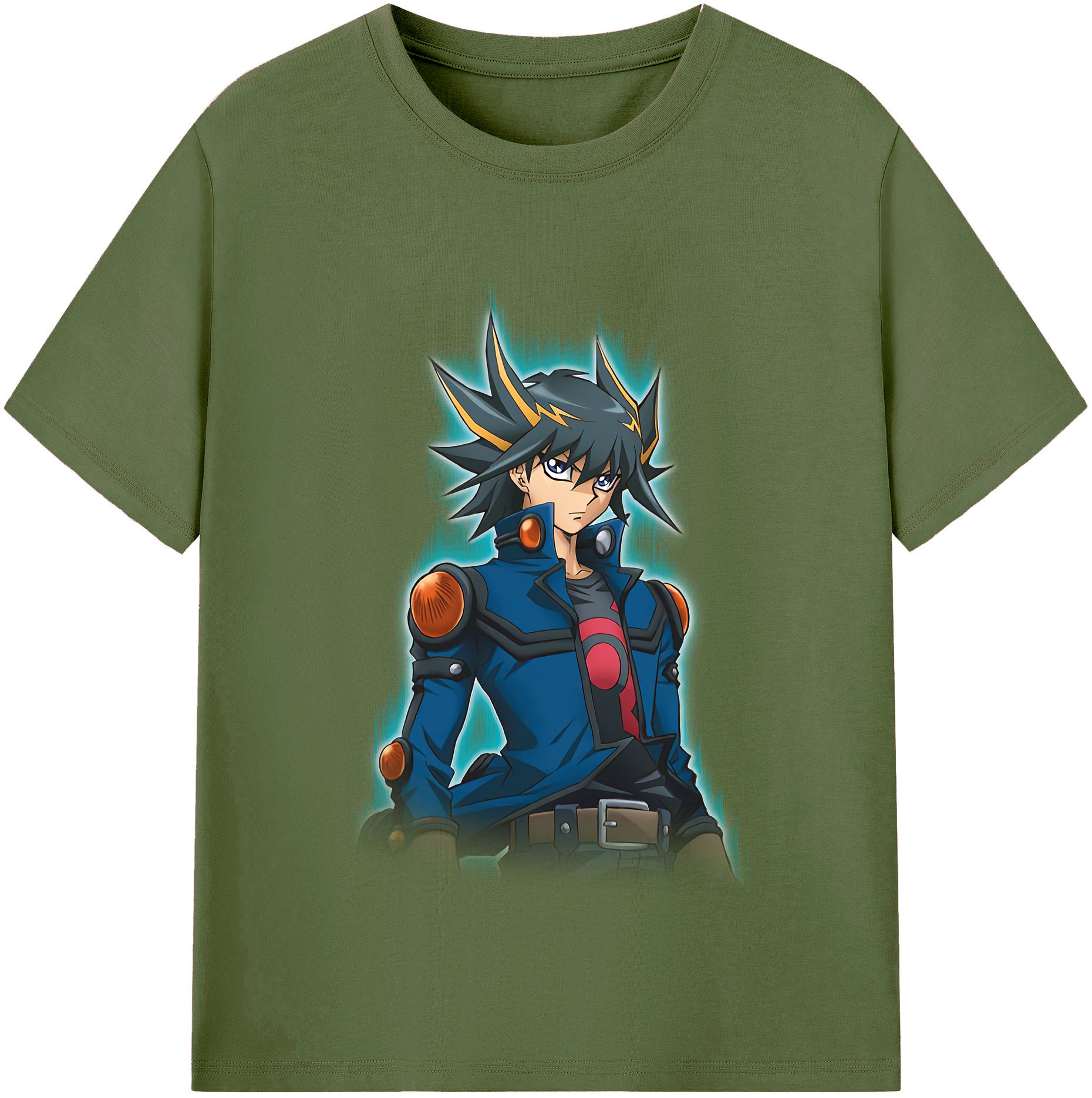 （画像用） 遊☆戯☆王 Yu-Gi-Oh! 綿100％半袖Tシャツ（フロントプリント）